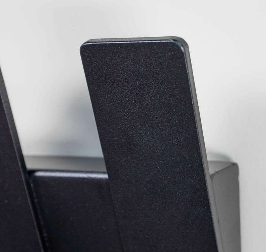 Spinder Design ANGLE 7 Wandkapstok Zwart - Foto 3