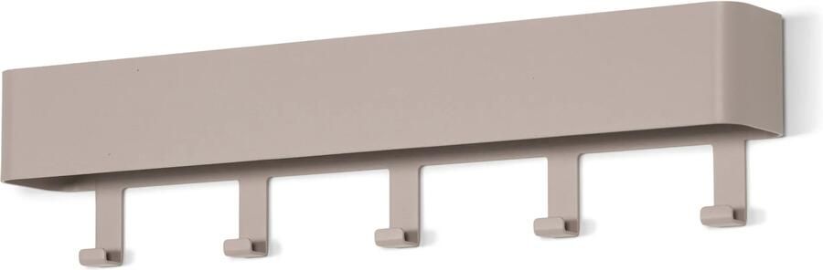 Spinder Design Dax Play 5 Wandkapstok H 12 cm Silky Taupe - Foto 4