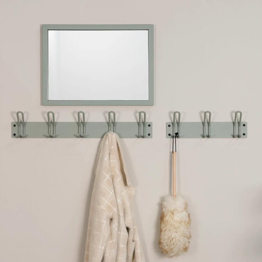 Spinder Design MILES 5 Wandkapstok Dusty Green
