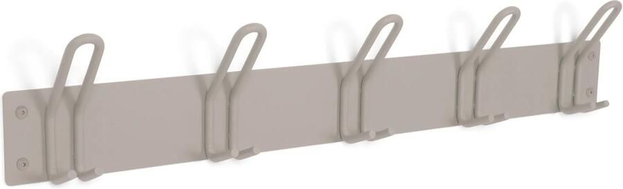 Spinder Design MILES 5 Wandkapstok Silky Taupe