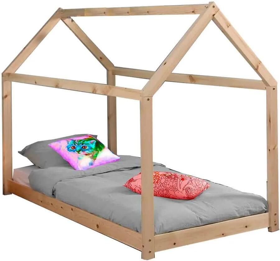 Kinderbed Dreamhouse Grenen Hoogte 142 cm