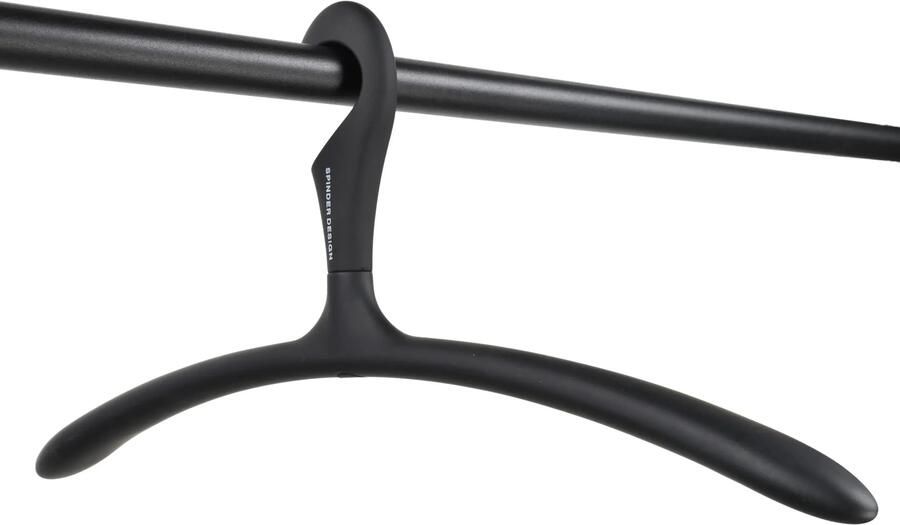 Spinder Design ARX Kledinghangers (set van 5) Zwart