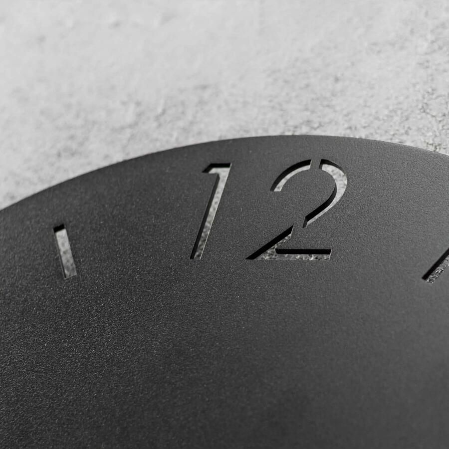 Spinder Design Time Wandklok Rond Ø 40cm Zwart - Foto 2