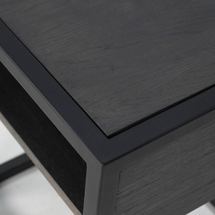 Spinder Design DIVA ONE-NIGHTSTAND Nachtkast Grijs | Zwart - Foto 2