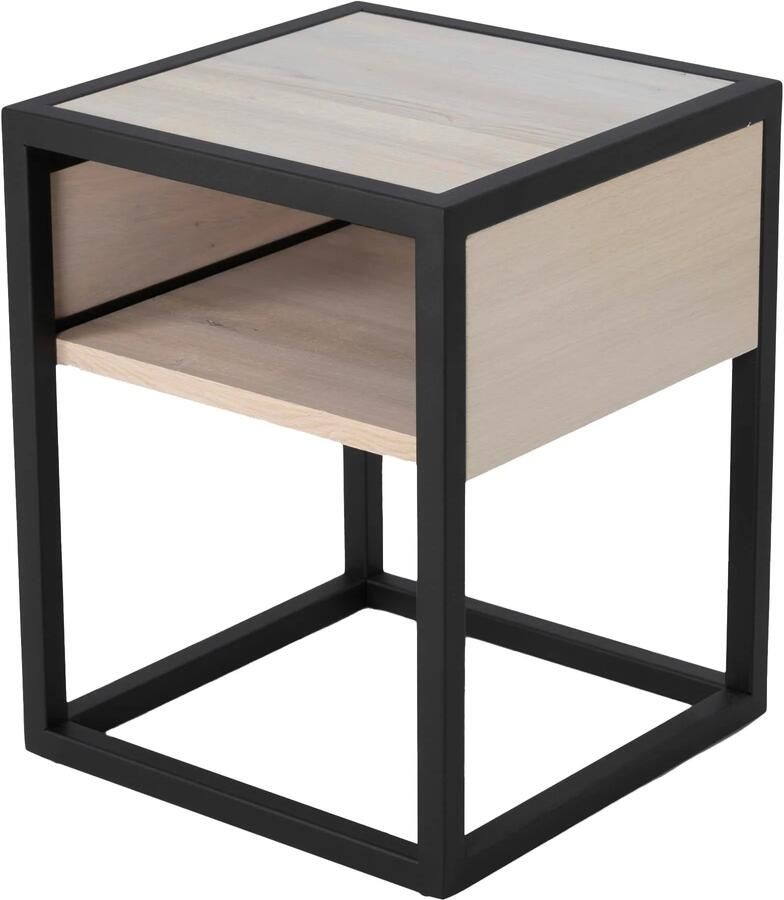 Spinder Design DIVA ONE-NIGHTSTAND Nachtkast White Sand | Zwart - Foto 4