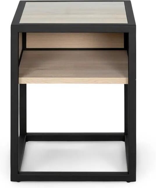Spinder Design DIVA ONE-NIGHTSTAND Nachtkast White Sand | Zwart - Foto 3