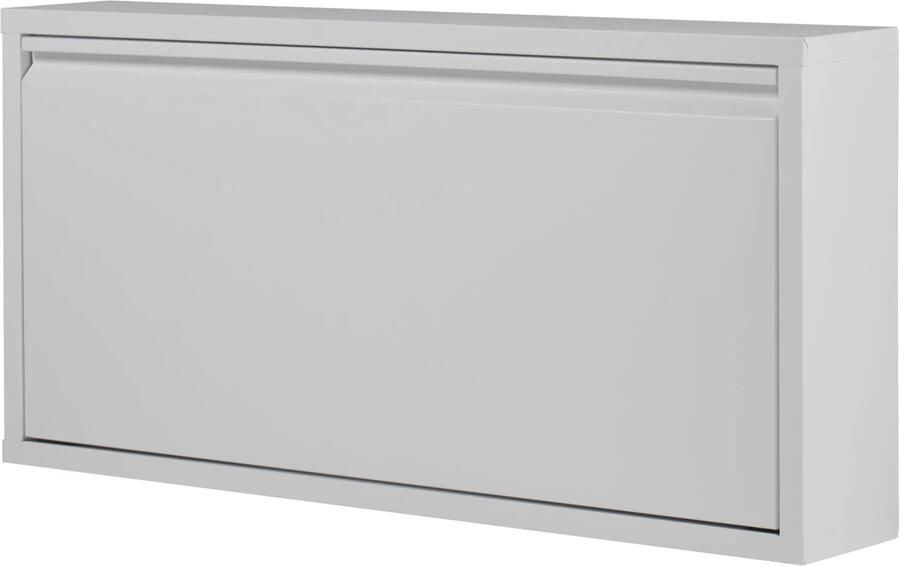 Spinder Design | Schoenenkast Billy 1 | Wit gepoedercoat | 72 x 37 5 x 12 5 cm - Foto 5