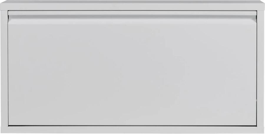 Spinder Design | Schoenenkast Billy 1 | Wit gepoedercoat | 72 x 37 5 x 12 5 cm - Foto 4