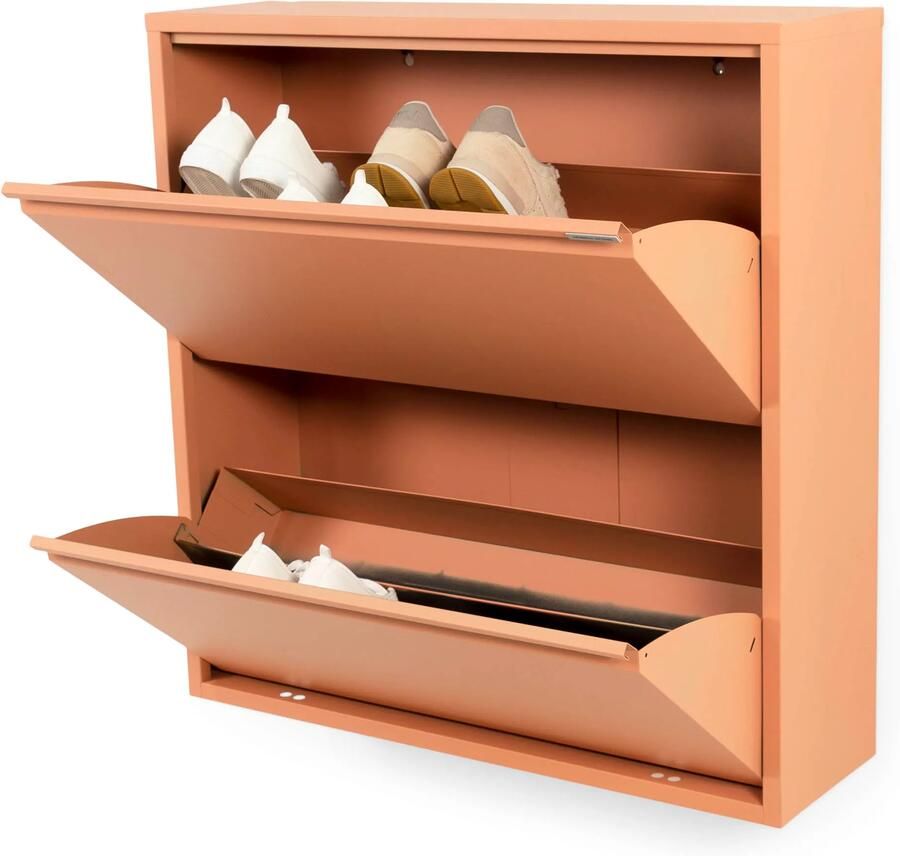 Spinder Design Billy 2 Schoenenkast Clay Terra - Foto 3