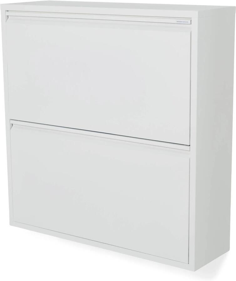 Spinder Design BILLY 2 Schoenenkast Wit - Foto 5