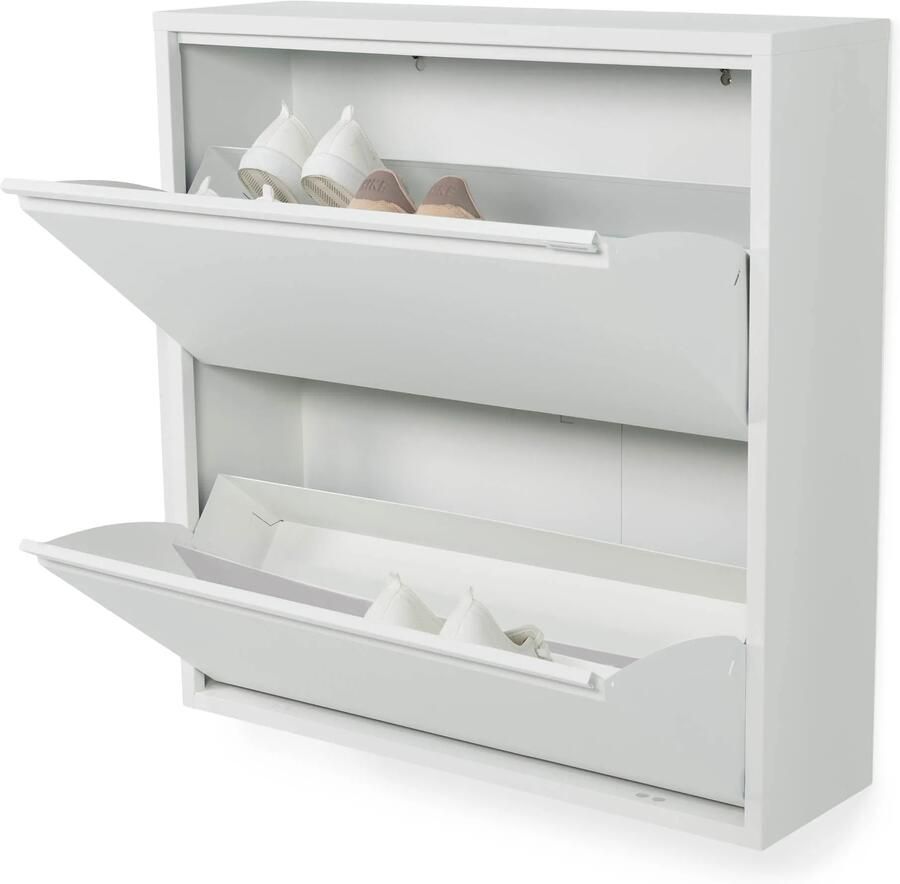 Spinder Design BILLY 2 Schoenenkast Wit - Foto 2