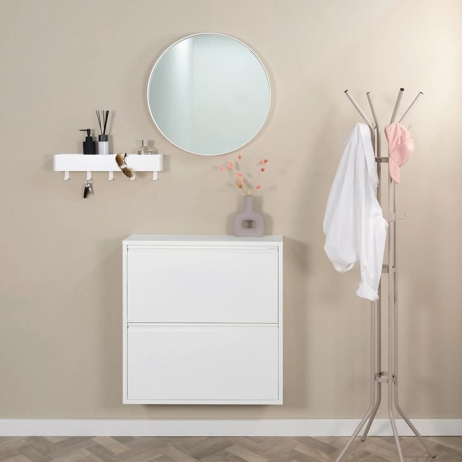 Spinder Design BILLY 2 Schoenenkast Wit