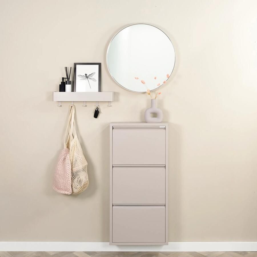 Spinder Design BILLY 3 Schoenenkast Silky Taupe - Foto 4