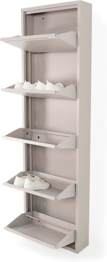 Spinder Design BILLY 5 Schoenenkast Silky Taupe - Foto 3