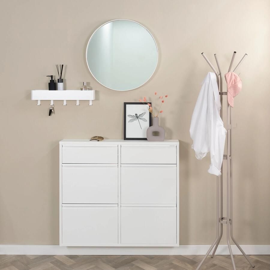 Spinder Design BILLY 6 Schoenenkast Wit - Foto 2