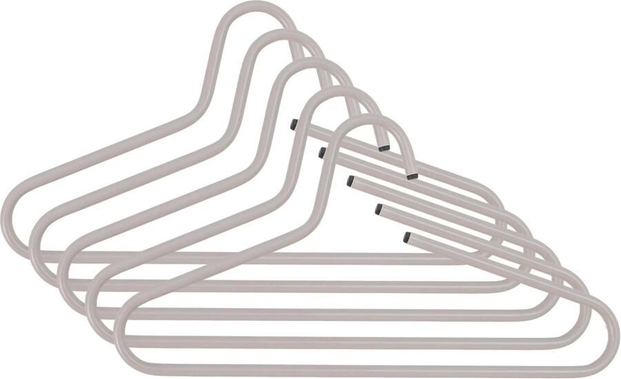 BelaLuz Kledinghangers Polo set van 5 Silky Taupe - Foto 2