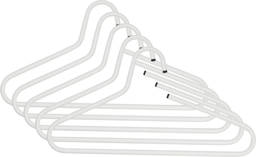 Spinder Design Kledinghanger Victorie white (set van 5)