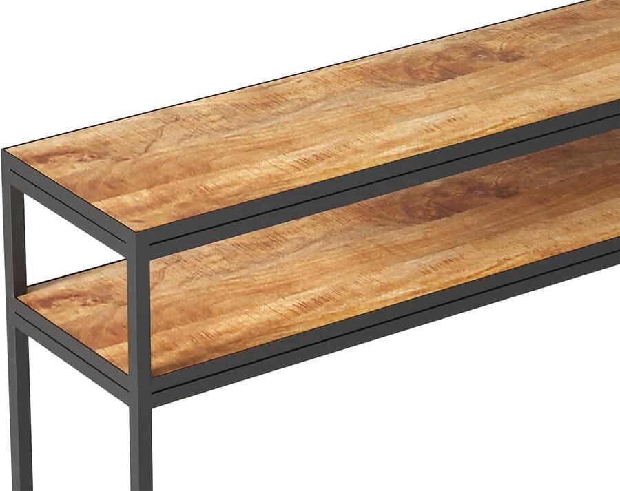 Sidetable Otis Magnolia Rechthoek 110x30cm Hoogte 76 cm