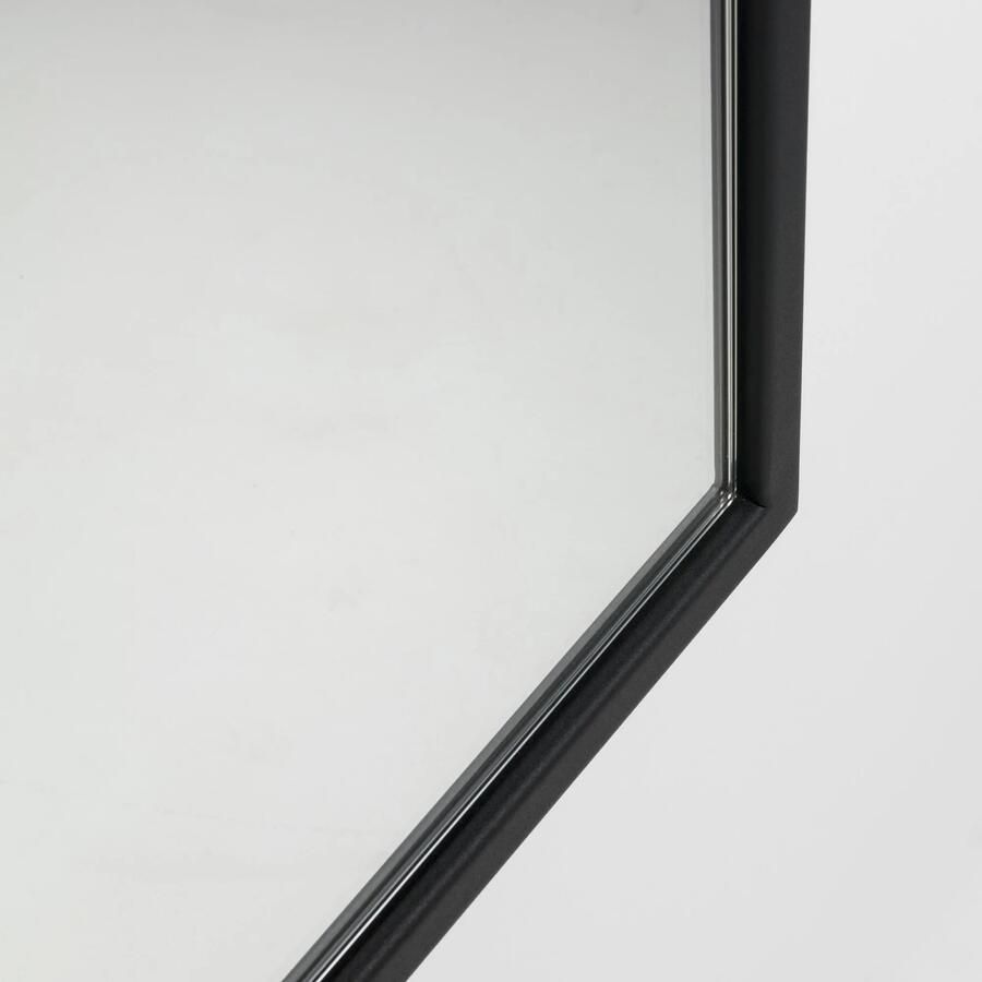 Spinder Design School Wandspiegel H 160 x B 30 cm Zwart