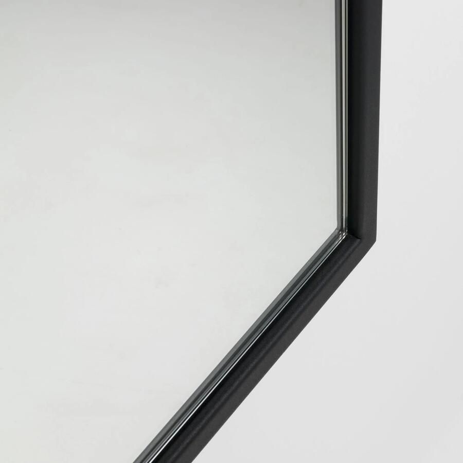 Spinder Design School Wandspiegel H 70 x B 30 cm Zwart