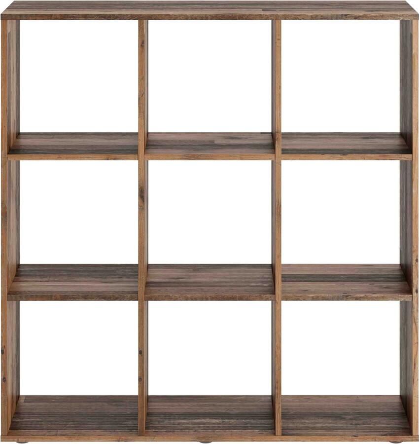 Vakkenkast Camiel Vintage 104x33x107 cm 9 vakken