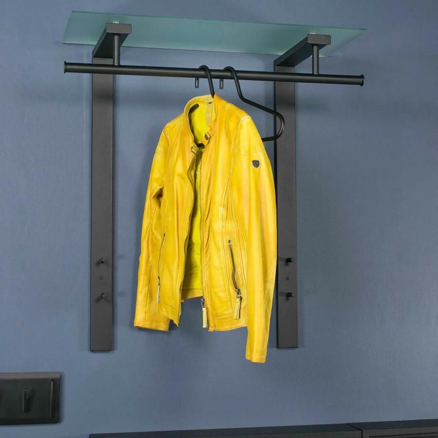 Spinder Design Dutch Kapstok Met Melkglas 90x80x33 cm Zwart - Foto 4