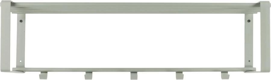 Spinder Design Rex 2 Wandkapstok met 5 haken 70x29x19 cm Olijfgroen - Foto 5