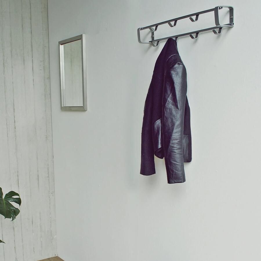 Spinder Design Rex 1 Wandkapstok 10 x 60 cm Staal Chroom - Foto 4