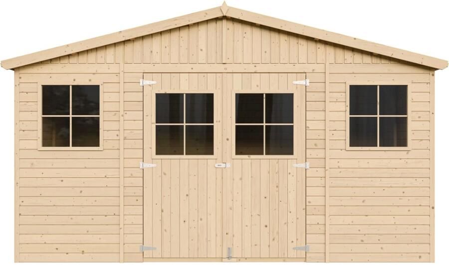 Tuinschuur tuinberging grenen 297x401x246cm