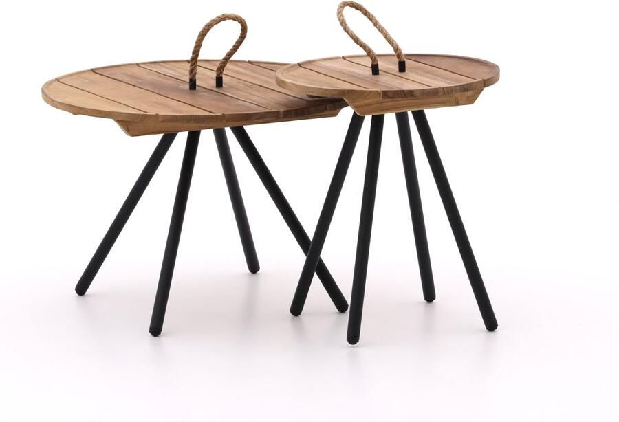Apple Bee Elle lounge tuintafels ø60 (h:40cm) ø40 (h:45cm) Laagste prijsgarantie! - Foto 2