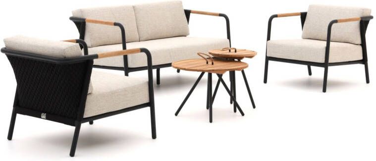 Apple Bee Elle stoel-bank loungeset 5-delig Laagste prijsgarantie!