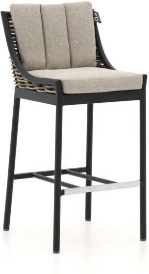 Applebee Milou bar stool 55 biculair weaving Willow Bee Wett seat and back cushion - Foto 2