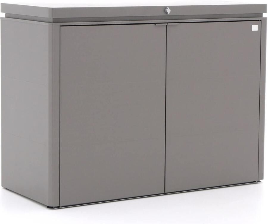 Biohort Tuinkast Highboard Kwartsgrijs 160x70x118cm