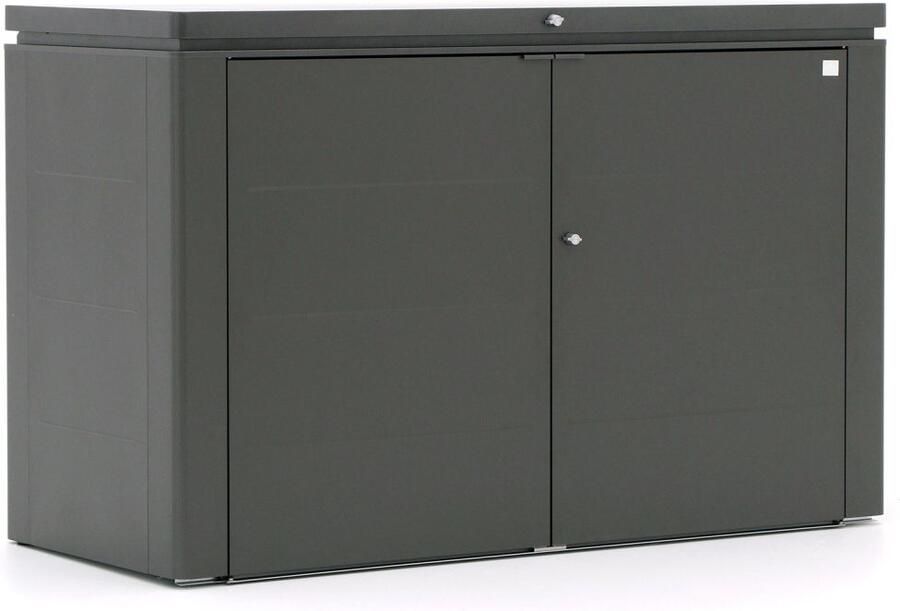 Biohort Tuinkast Highboard Donkergrijs 200x84x127 Cm