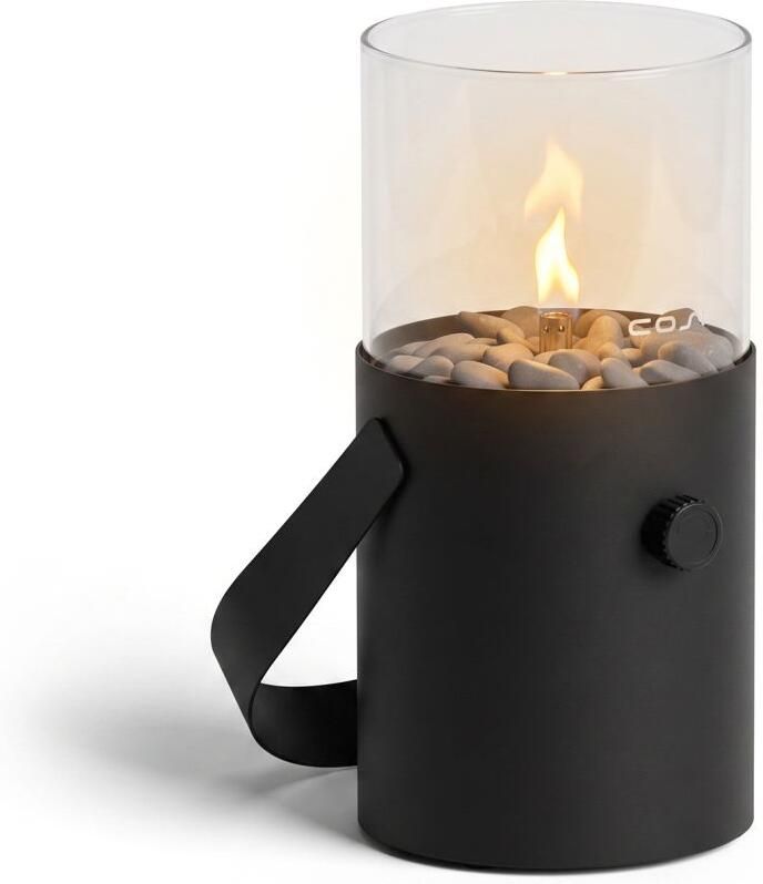 Cosi scoop Original Black Gaslantaarn Unieke sfeermaker Voor binnen en buiten Brand 5 tot 6 uur op een gascartouche - Foto 3