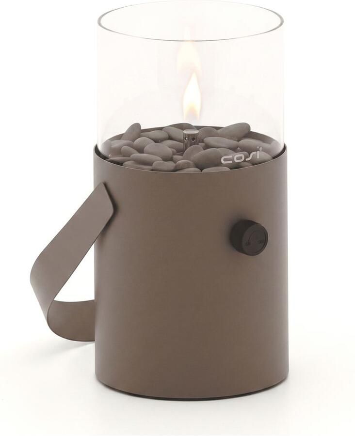 Cosi scoop Original Clay Gaslantaarn Unieke sfeermaker Voor binnen en buiten Brand 5 tot 6 uur op een gascartouche - Foto 2