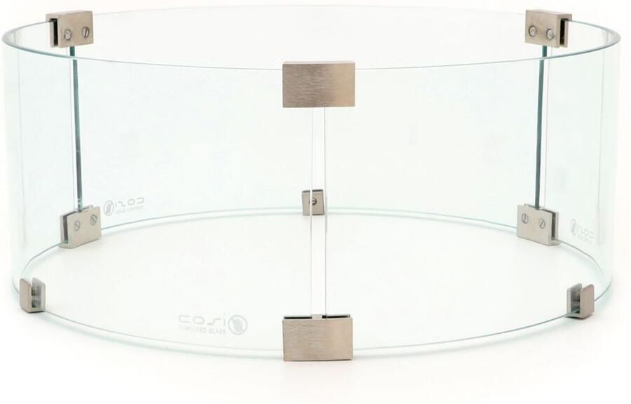 Cosi Round Glass Set L ( loft 120 Round) Transparant Geschikt Voor De loft 120 Round