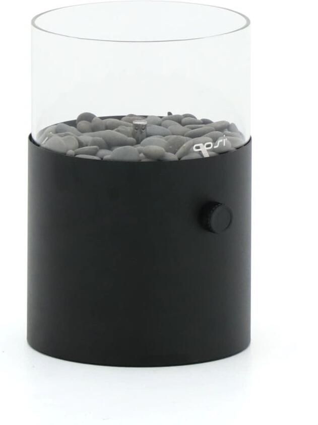 Cosi scoop XL Black Gaslantaarn Unieke sfeermaker Voor binnen en buiten Brand 5 tot 6 uur op een gascartouche - Foto 2