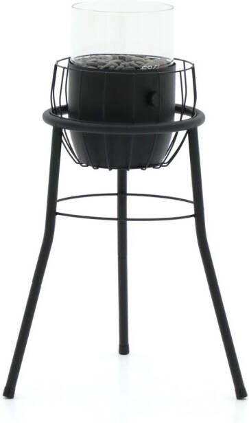 Cosi Fires – Cosiscoop Basket High Gaslantaarn zwart Kerstpakketten nodig? Glas Zwart