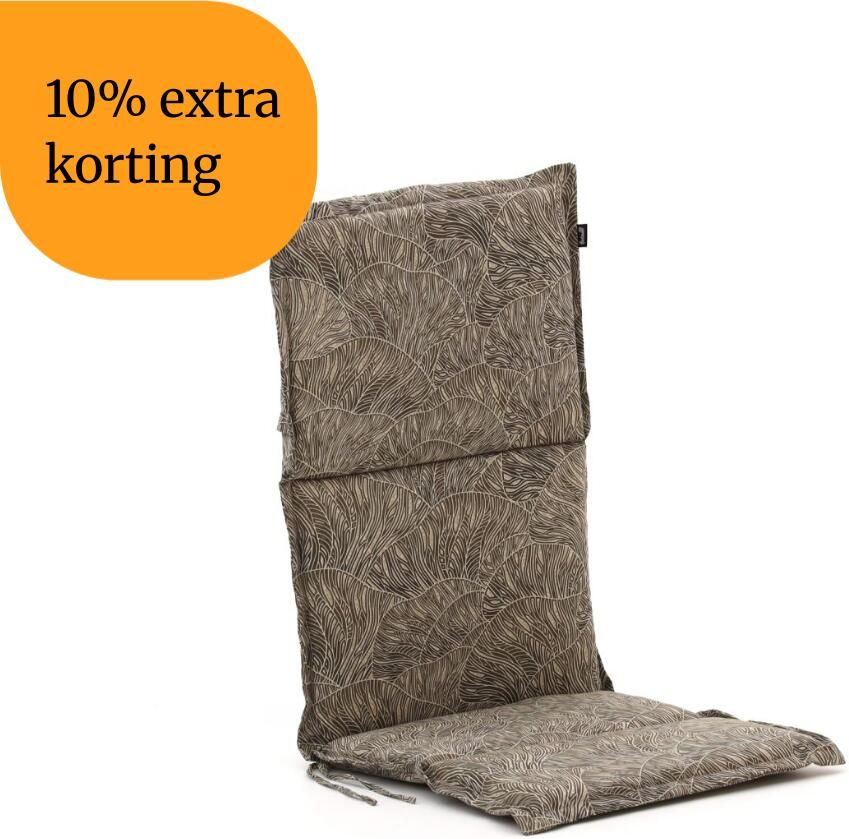 Hartman tuinmeubelen + 10% kassakorting | Hartman Fiber tuinkussen hoog 123x50cm Laagste prijsgarantie!