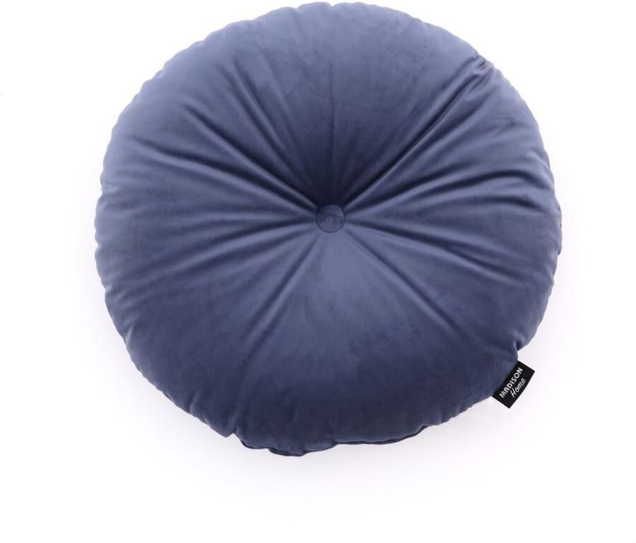 Madison Home sierkussen London 50 cm polyester donkerblauw