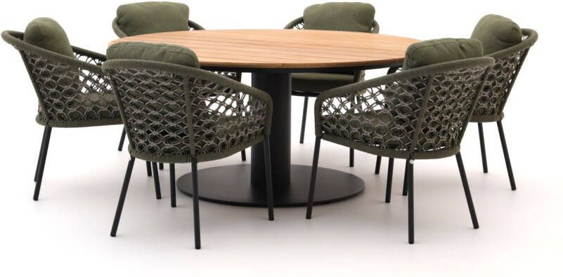 SUNS Nappa Grado ø170cm dining tuinset 7-delig Laagste prijsgarantie!