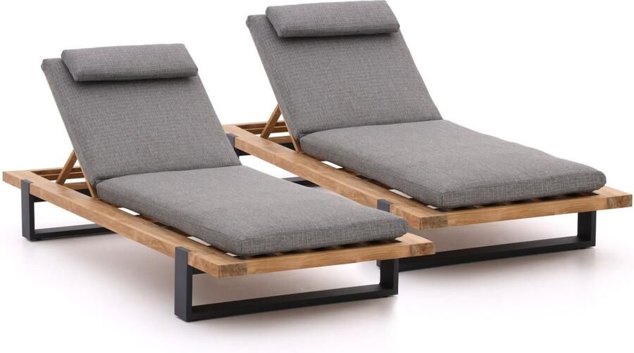 SUNS Nardo ligbed set 2-delig Laagste prijsgarantie!