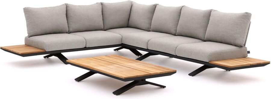 SUNS Stockholm hoek loungeset 3-delig links Laagste prijsgarantie!