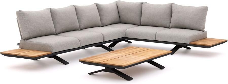 SUNS Stockholm hoek loungeset 3-delig rechts Laagste prijsgarantie!