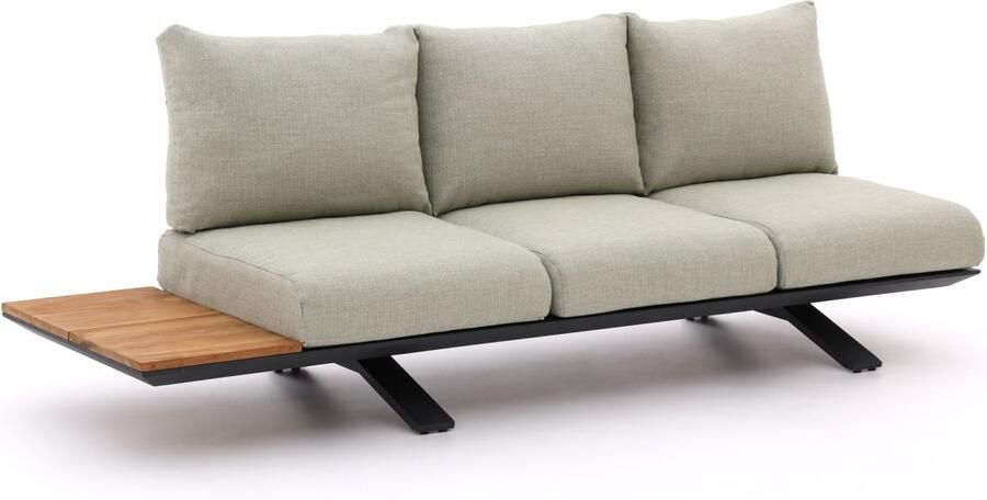 SUNS Stockholm lounge tuinbank 3-zits links rechts 255cm Laagste prijsgarantie!