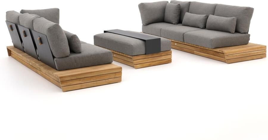 SUNS Tovara lounge tuinset 3-delig Laagste prijsgarantie!