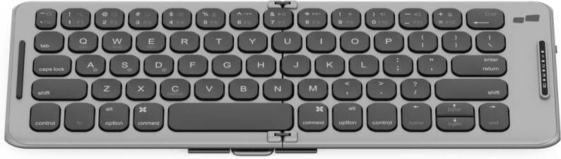 Mobile Pixels vouwbaar Bluetooth toetsenbord grijs