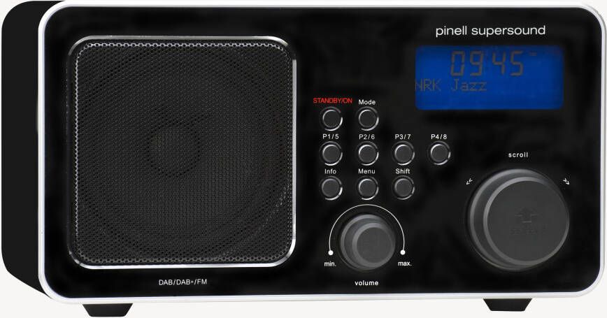 Pinell Supersound DAB+ Zwart Tweede kans