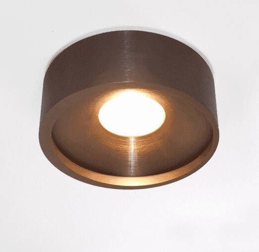 Artdelight Plafondlamp Orlando 1-lichts bronsØ14cm